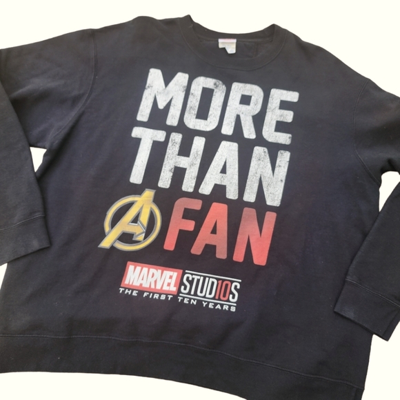 Marvel Crewneck More Than A Fan Sz. XL - Picture 2 of 5